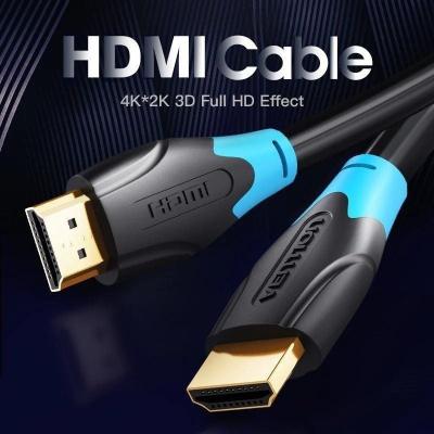 Cable HDMI 2.0 4K Vention AACBQ/ HDMI Macho - HDMI Macho/ 20m/