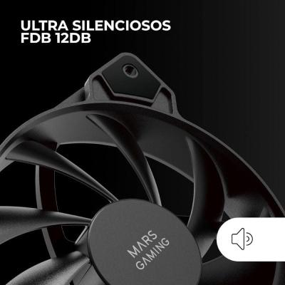 Mars gaming ventilador mf-prox2 silencioso black