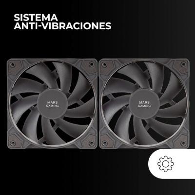 Mars gaming ventilador mf-prox2 silencioso black