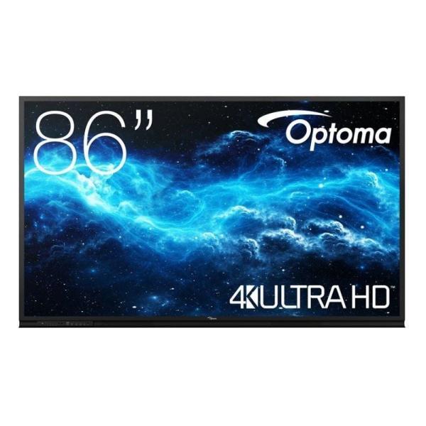 Pantalla Interactiva 86" Optoma 3862rk 4k Uhd 3840x2160 Direct Led Pantalla Tactil Altavoces 2x20w Vesa 800x400