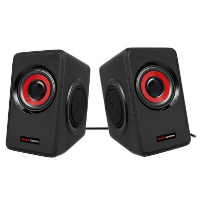 Mars gaming altavoces 2.0 ms1 negro/rojo