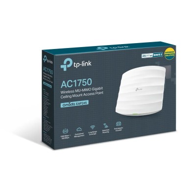 Punto de Acceso Inalámbrico TP-Link Omada EAP245 PoE 1700Mbps/