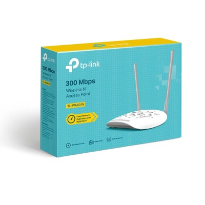 Punto de Acceso Inalámbrico TP-Link TL-WA801N V6 PoE 300Mbps/