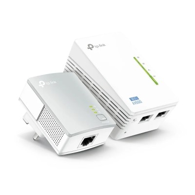 Adaptador Powerline TP-Link WPA4220Kit 500Mbps/ Alcance 300m/