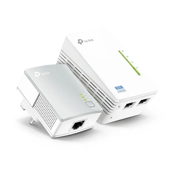 Adaptador Powerline TP-Link WPA4220Kit 500Mbps/ Alcance 300m/ Pack de 2