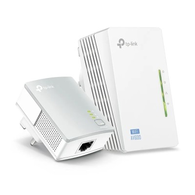 Adaptador Powerline TP-Link WPA4220Kit 500Mbps/ Alcance 300m/