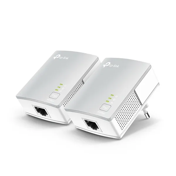 Adaptador Powerline TP-Link TL-PA4010Kit 600Mbps/ Alcance 300m/ Pack de 2