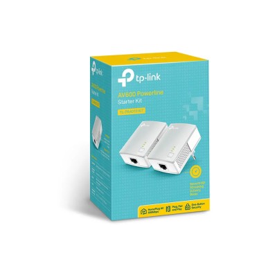 Adaptador Powerline TP-Link TL-PA4010Kit 600Mbps/ Alcance 300m/