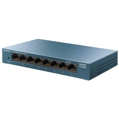 Switch TP-Link LS108G 8 Puertos/ RJ-45 10/100/1000