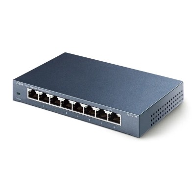 Switch TP-Link TL-SG108 V3.0 8 Puertos/ RJ-45 10/100/1000