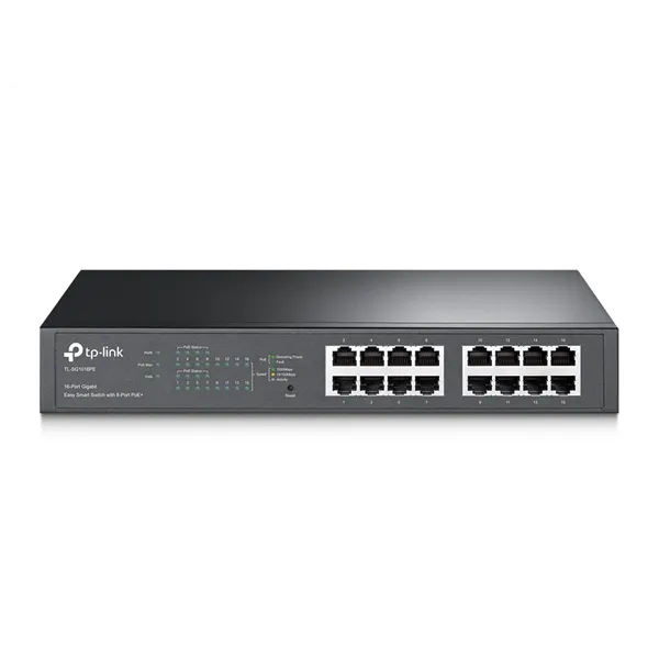 Switch TP-Link TL-SG1016PE/ 16 Puertos/ RJ45 10/100/1000/ PoE+