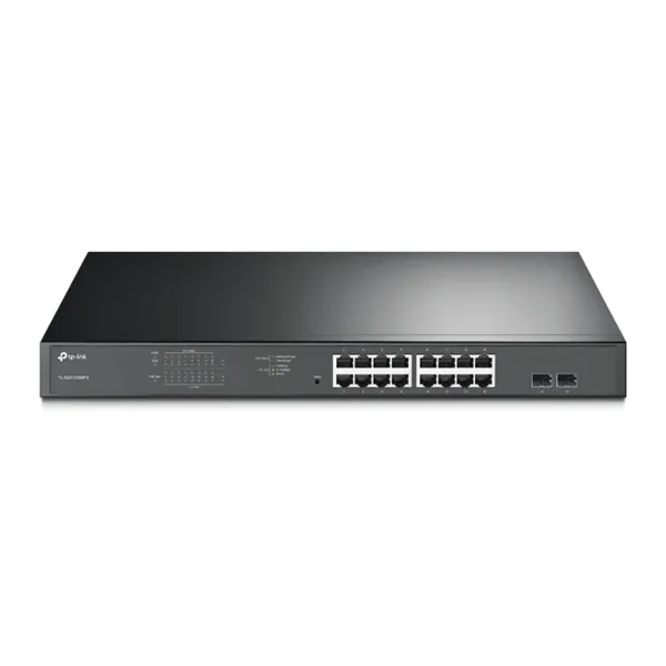 Switch TP-Link Easy Smart TL-SG1218MPE 20 Puertos/ RJ-45 10/100/1000 PoE+/SFP