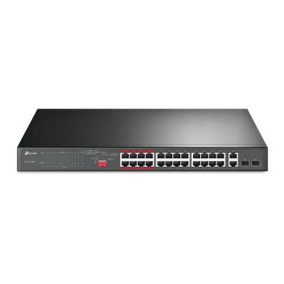 Switch TP-Link TL-SL1226P 26 Puertos/ RJ-45 10/100/1000 PoE/ SFP