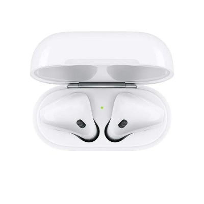 Auriculares Bluetooth Apple AirPods V2 con estuche de carga