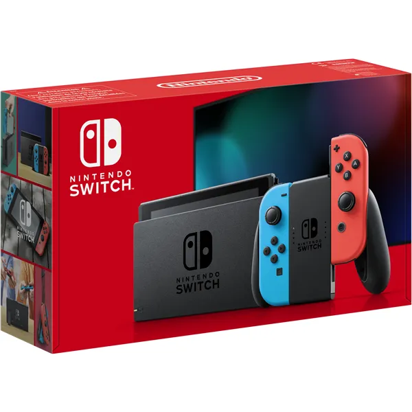 Nintendo Switch Azul Neón/Rojo Neón 2022 | 2 Mandos Joy-Con