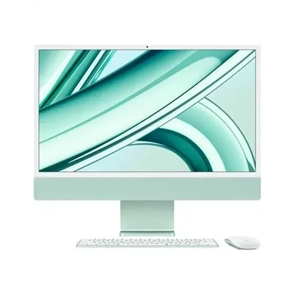 Apple iMac 24' Retina 4,5K 2024 con Apple M3 8-Core CPU 8GB 512GB SSD 10-Core GPU Verde