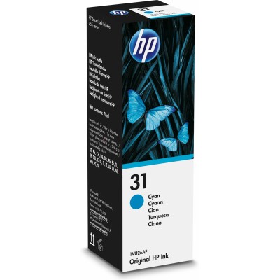 HP 31 Cian Botella de Tinta Original