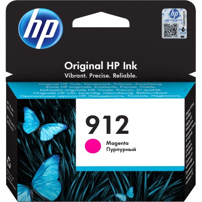 HP 912 Magenta 3YL78AE - Cartucho de Tinta Original