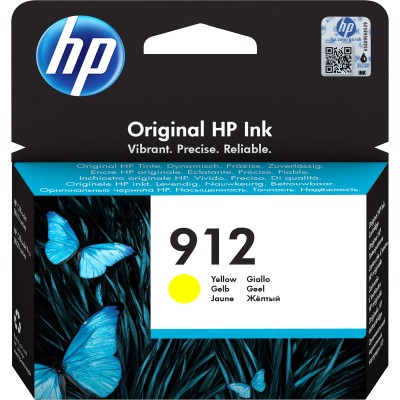 HP 912 Amarillo 3YL79AE - Cartucho de Tinta Original