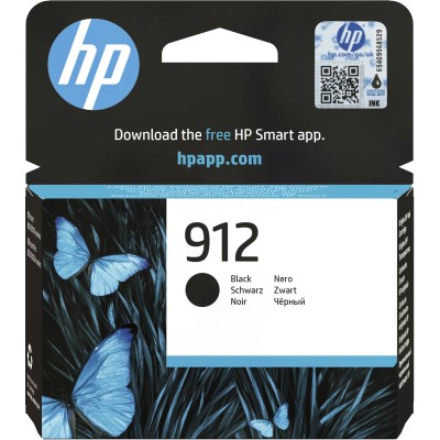 HP 912 Negro 3YL80AE - Cartucho de Tinta Original