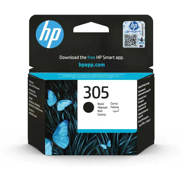 HP 305 Negro 3YM61AE - Cartucho de Tinta Original