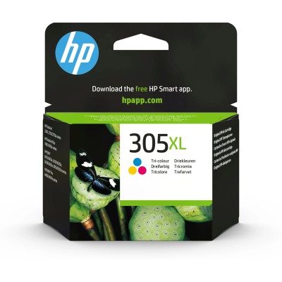 HP 305XL Alta Capacidad Tricolor 3YM63AE - Cartucho de Tinta