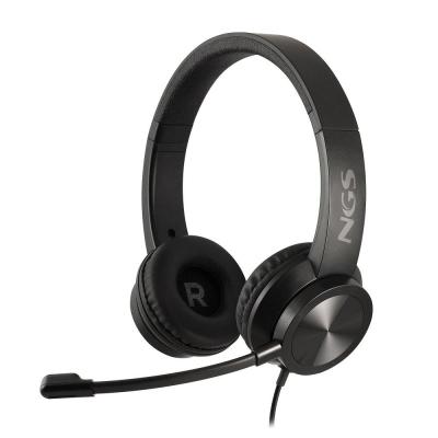 Auriculares NGS MSX 11 Pro/ con Micrófono/ Jack 3.5/ Negros