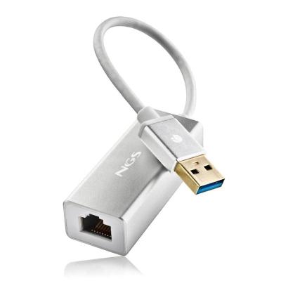 Adaptador USB 3.0 - RJ45 NGS Hacker 3.0/ 1000Mbps