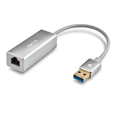 Adaptador USB 3.0 - RJ45 NGS Hacker 3.0/ 1000Mbps