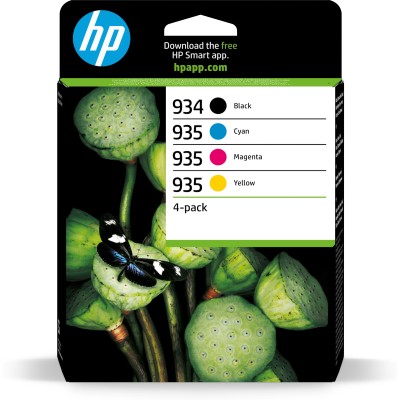 HP 934 + HP 935 Multipack Cian Magenta Amarillo Negro 6ZC72AE -