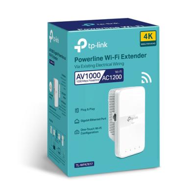 Homeplug Wifi Tp-link Tl-wpa7617 Ac1200 Av1000 Con 1pto