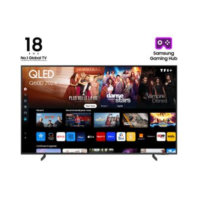 Televisor Samsung QLED Q60D TQ43Q60DAU 43'/ Ultra HD 4K/ Smart