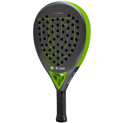 Pala de Pádel Wilson Blade Pro V2/ Negra y Verde