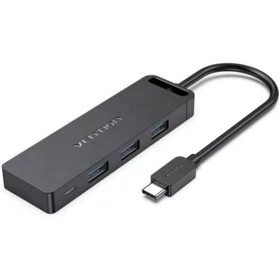 Hub USB Tipo-C Vention TGTBB/ 3xUSB/ 1xUSB Tipo-C/ 1x MicroUSB