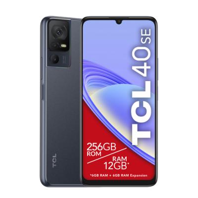 Smartphone TCL 40SE 6GB/ 256GB/ 6.75'/ Gris Oscuro