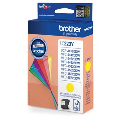 Cartucho de Tinta Original Brother LC-223YBP/ Amarillo