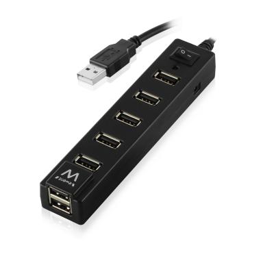 Ewent hub 7 ptos on/off usb 2.0