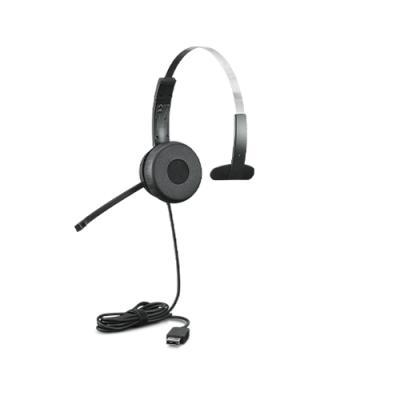 Headset Usb Lenovo 100 Mono Color Negro