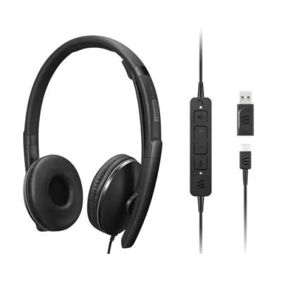 Headset Usb-c Lenovo Anc Microfono Cancelacion De Ruido Activa