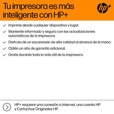 Multifunción HP Officejet Pro 8125e/ WiFi/ Dúplex/ ADF/ Blanca