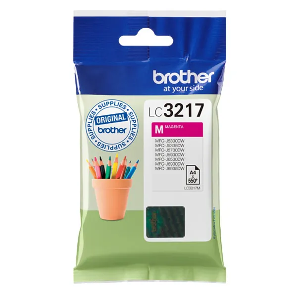 Cartucho de Tinta Original Brother LC-3217M/ Magenta