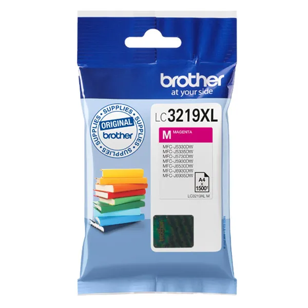 Cartucho de Tinta Original Brother LC-3219M XL Alta Capacidad/ Magenta