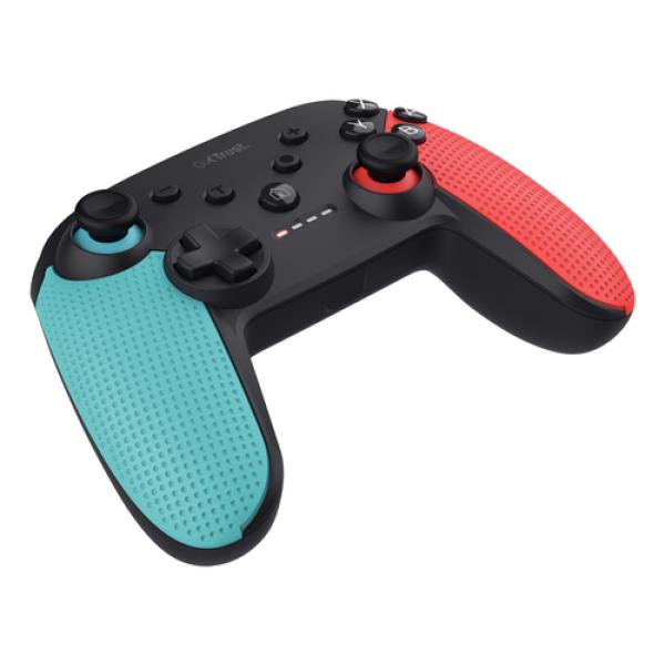 Gamepad Trust Gxt1246b Muta Inalambrico Recedptor Usb-bt-cable Usb-vibracion-multiplataforma Blu-red