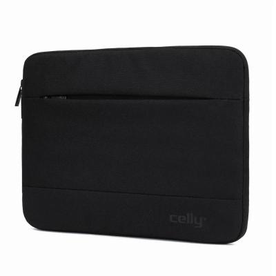 Celly funda portatil sleeve hasta 13" negro