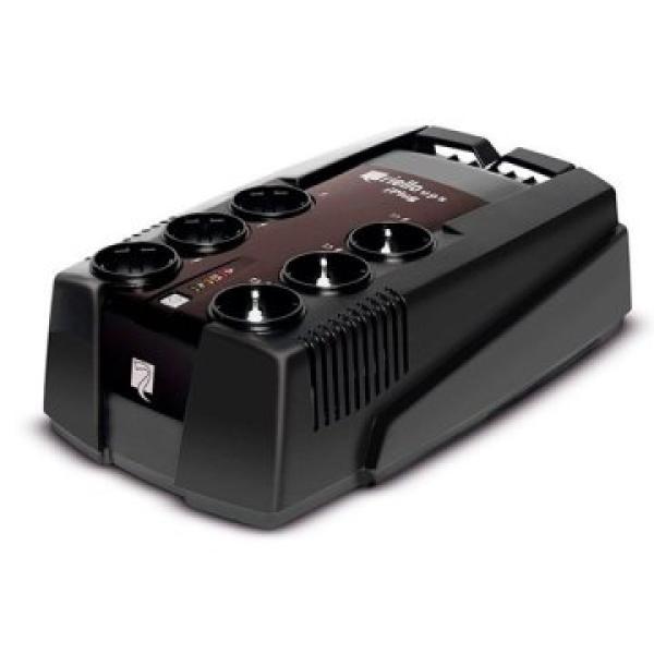 Sai Riello I-plug 60 De 600 Va / 360 W Offline 6 X Shucko + 2 Iec "caja Deteriorada" "cash30"