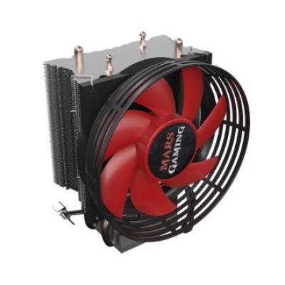 Ventilador Con Disipador De Cpu Mars Gaming Mcpu117 2 Heatpipes