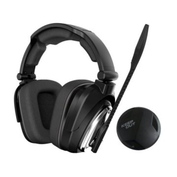 Headset Inalambrico Gaming Keepout 7.1 Hxair Wireless 2.4ghz Para Pc/ Ps4 / Ps3 / Xbox.... Transmiso