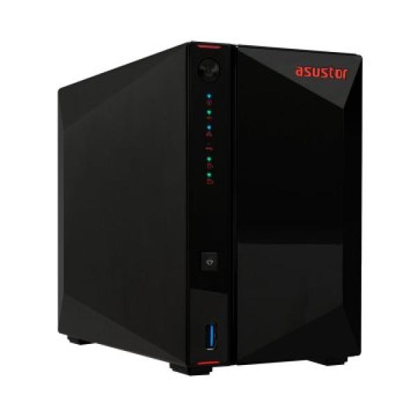 Servidor Nas Asustor Nimbustor 2 As5202t 2 Bahias Celeron J4005 2ghz 2gb Hdmi 2.0 Spdif 2x2.5