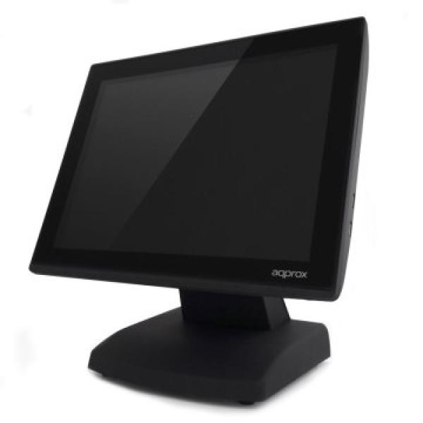 Ordenador Tpv Approx Apptpv01t+ Monitor 15" Tactil Capacitivo Procesador Intel J1900 4gb Ssd 64gb +