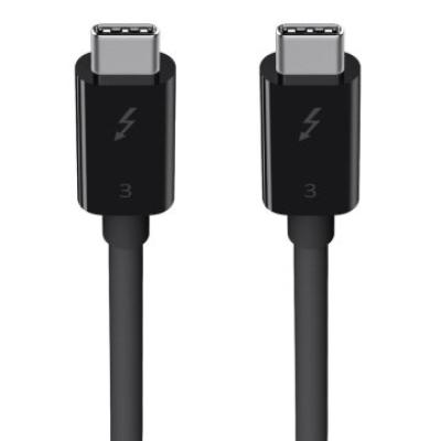 Cable Belkin F2cd084bt0.8mbk Thunderbolt 3 De Usb-c A Usb-c